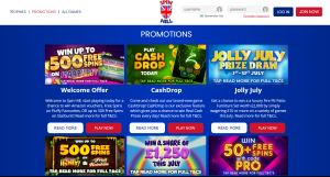 Spin Hill online casino bonus